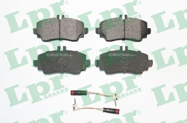Brake Pad Set, disc brake 05P1387