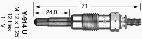 Glow Plug 2643