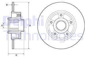Brake Disc BG9137RS