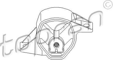 Mounting, manual transmission 110 229