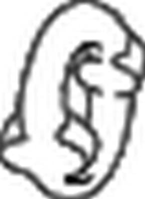 Mount, exhaust system 255-841