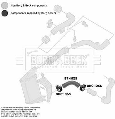 Charge Air Hose BTH1125