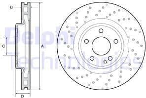 Brake Disc BG4658C