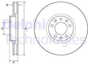 Brake Disc BG4696C