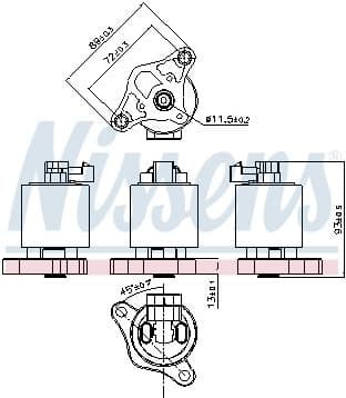 EGR Valve ** FIRST FIT ** 98153