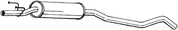 Centre Muffler 281-751