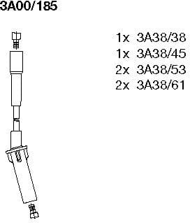 Ignition Cable Kit 3A00/185