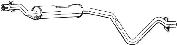 Centre Muffler 282-247