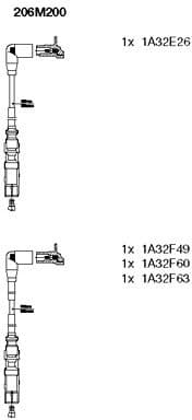 Ignition Cable Kit 206M200