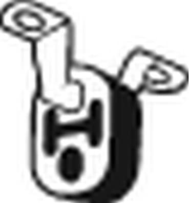Mount, exhaust system 255-098