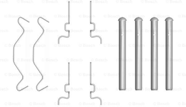 Accessory Kit, disc brake pad 1 987 474 313