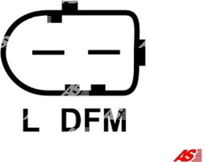 Alternator Regulator AS ARE0058 - image 2