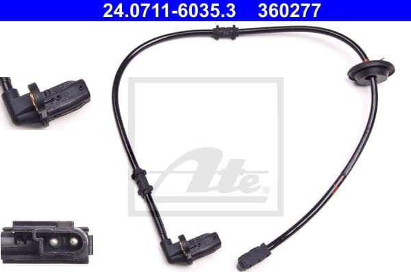 Sensor, wheel speed 24.0711-6035.3