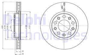 Brake Disc BG4314