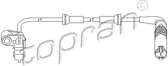 Sensor, wheel speed 501 235