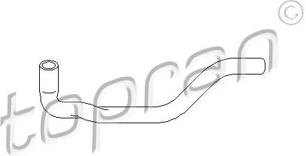 Hose, heat exchanger (heating) 102 568