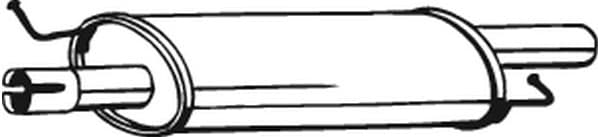 Centre Muffler 233-575