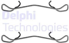 Accessory Kit, disc brake pad LX0169