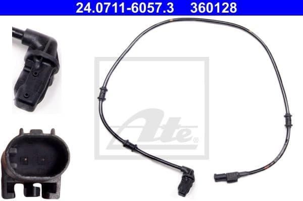Sensor, wheel speed 24.0711-6057.3