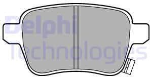 Brake Pad Set, disc brake LP3246