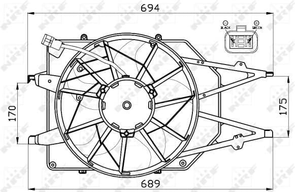 Fan, engine cooling 47475 - image 3