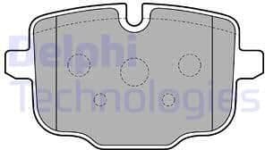 Brake Pad Set, disc brake LP2246