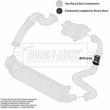 Charge Air Hose BTH1698