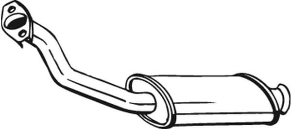 Front Muffler 190-171