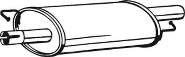 Centre Muffler 233-577