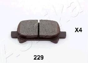 Brake Pad Set, disc brake 51-02-229