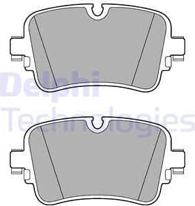 Brake Pad Set, disc brake LP3274