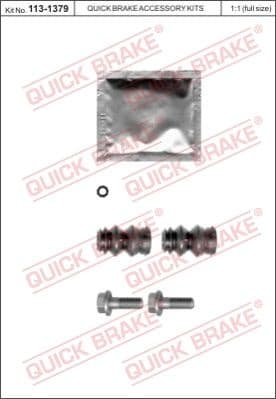 Accessory Kit, brake caliper 113-1379