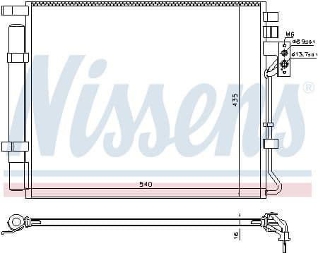 Condenser, air conditioning 940594