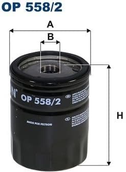 Oil Filter OP 558/2