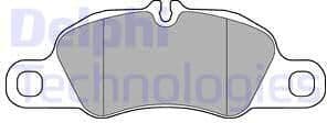 Brake Pad Set, disc brake LP3177