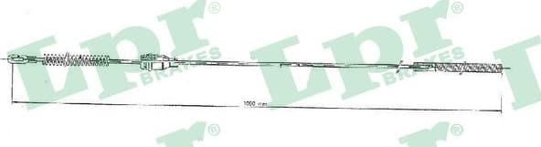 Cable Pull, parking brake C0548B