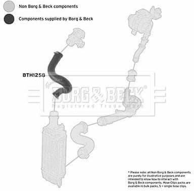 Charge Air Hose BTH1258