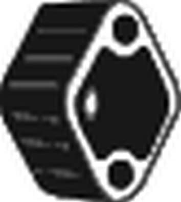 Mount, exhaust system 255-375