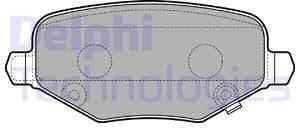 Brake Pad Set, disc brake LP3296