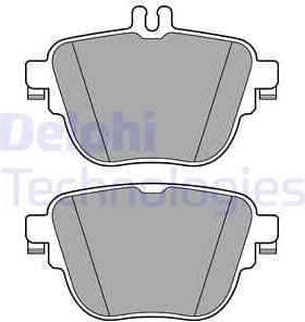 Brake Pad Set, disc brake LP3359