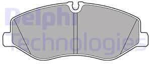Brake Pad Set, disc brake LP3138