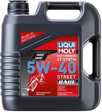 Engine Oil Motorbike 4T Synth 5W-40 Street Race 1685