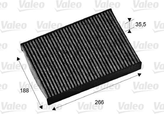 Filter, cabin air VALEO PROTECT 715673