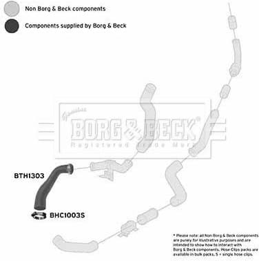 Charge Air Hose BTH1303