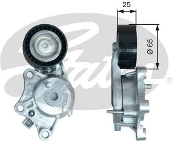 Belt Tensioner, V-ribbed belt DriveAlign™ T39378