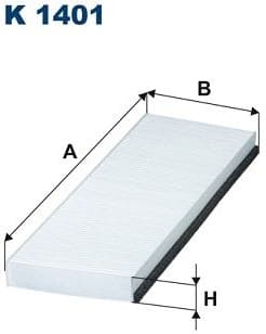Filter, cabin air K 1401