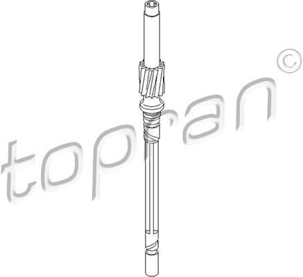 Angle Drive, speedometer cable 107 535