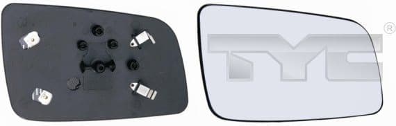 Mirror Glass, exterior mirror 325-0015-1