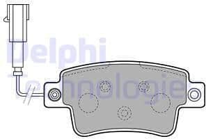 Brake Pad Set, disc brake LP2231