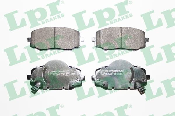 Brake Pad Set, disc brake 05P1633
